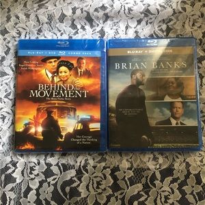 Blu Ray bundle pack: Brian Banks & Behind the Movement (The Rosa Park Story